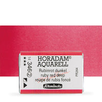Schmincke Horadam Aquarellfarben im ganzen Näpfchen – 346 rubinrot dunkel