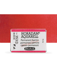 Schmincke Horadam Aquarellfarben im ganzen Näpfchen – 353 permanent Karmin