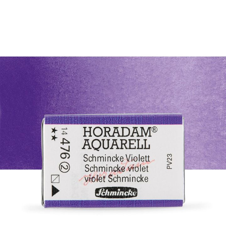 Schmincke Horadam Aquarellfarben im ganzen Näpfchen – 476 Schmincke Violett