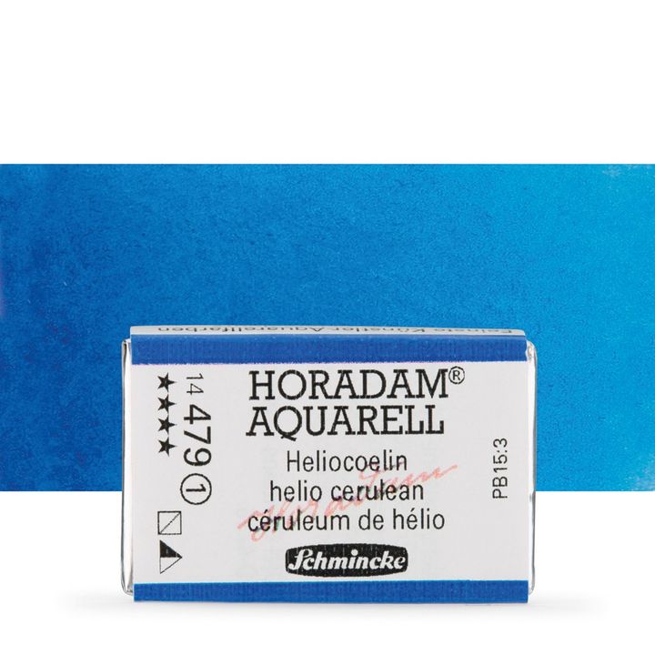 Schmincke Horadam Aquarellfarben im ganzen Näpfchen – 479 Helio Himmel