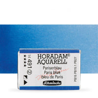 Schmincke Horadam Aquarellfarben im ganzen Näpfchen – 491 Parížska Blau