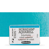 Schmincke Horadam Aquarellfarben im ganzen Näpfchen – 509 Kobalttürkis