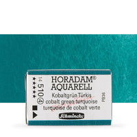 Schmincke Horadam Aquarellfarben im ganzen Näpfchen – 510 Kobaltgrüntürkis