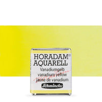 Schmincke Horadam Aquarellfarben im halben Näpfchen | verschiedene Farbtöne | 207 vanadium žltá