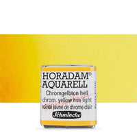 Schmincke Horadam Aquarellfarben im halben Näpfchen | verschiedene Farbtöne | 212 svetložltá chromium hue
