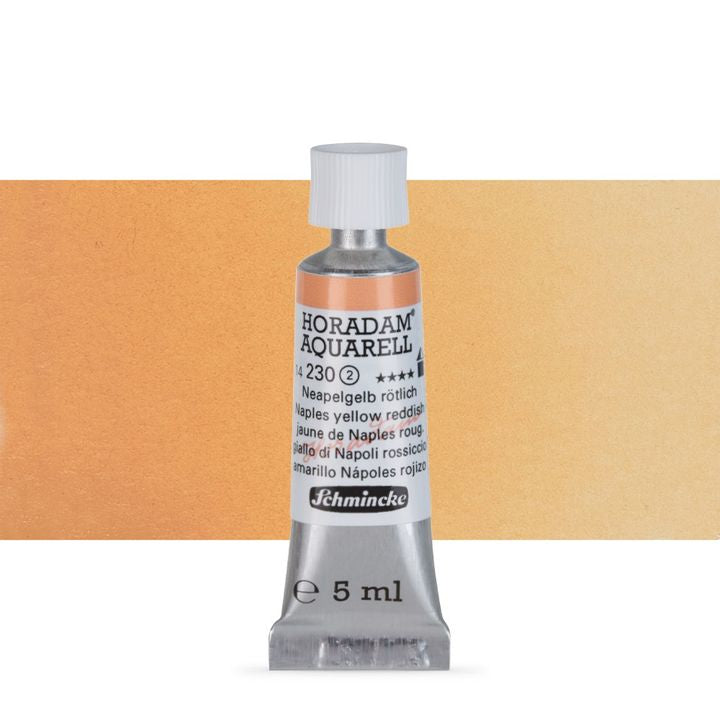 Schmincke HORADAM Aquarellfarben in der 5 ml Tube – 230 neapolitanisch gelbrötlich