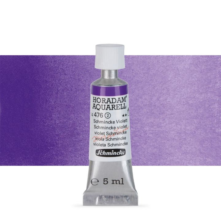 Schmincke HORADAM Aquarellfarben in der 5 ml Tube – 476 Schmincke Violett