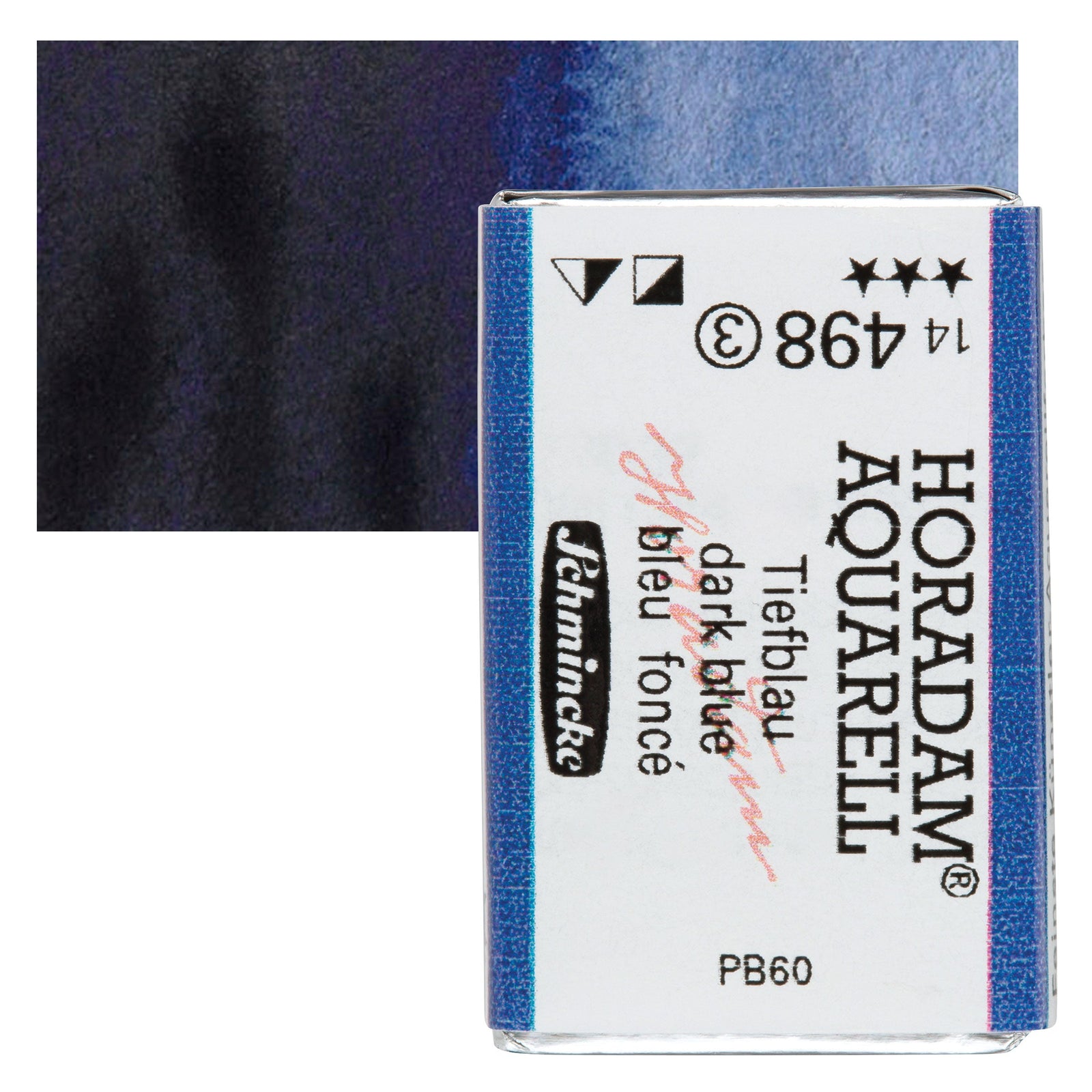 Schmincke Horadam Aquarellfarbe ganze Näpfchen – Dark blue