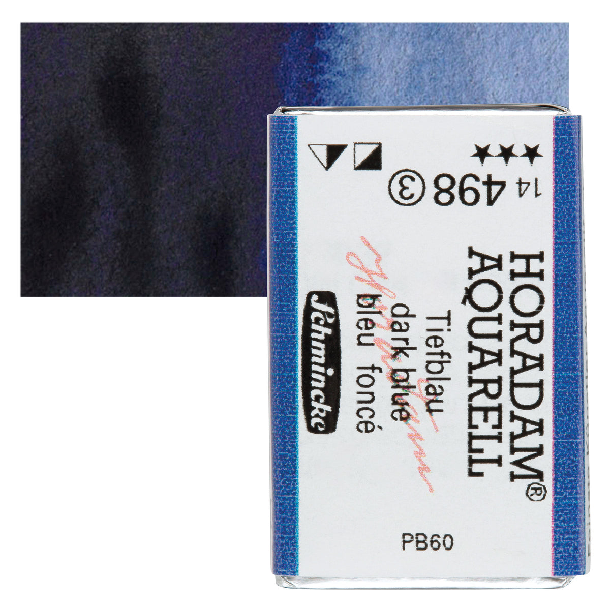 Schmincke Horadam Aquarellfarbe ganze Näpfchen – Dark blue