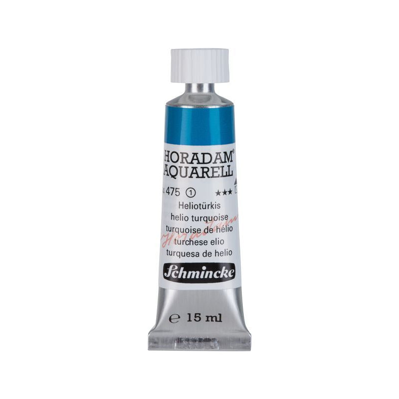 Schmincke Horadam Aquarellfarbe in Tube 15 ml – Onetz – 475 Heliotürkis