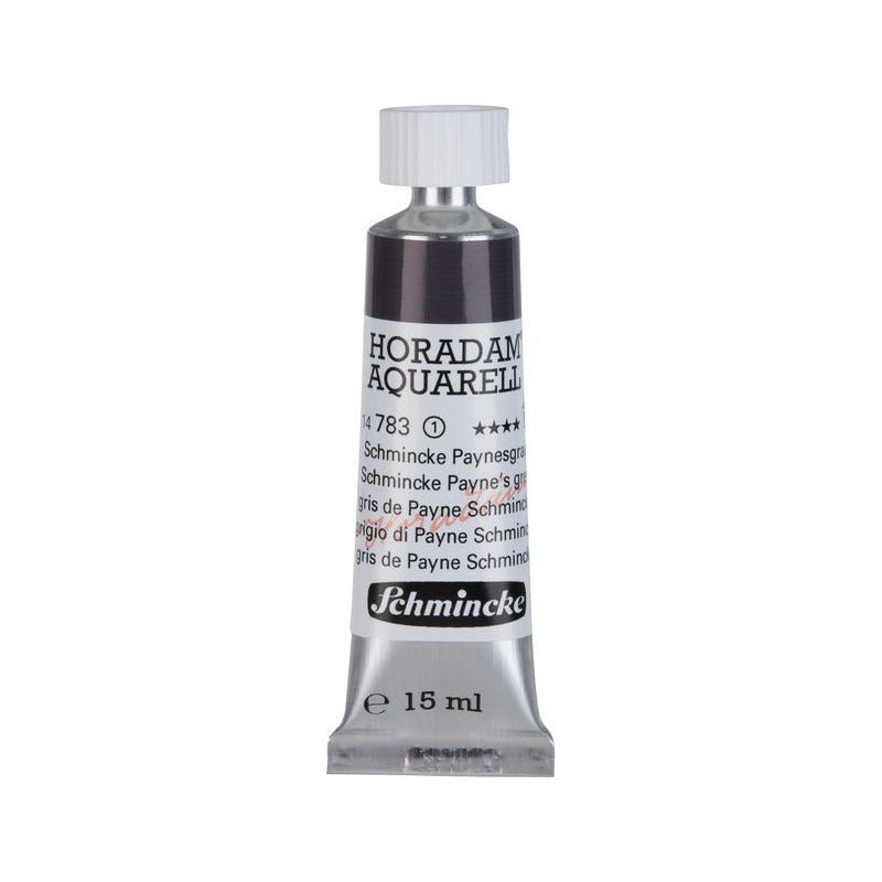 Schmincke Horadam Aquarellfarbe in Tube 15 ml – Onetz – 783 Schmincke Paynesgrau