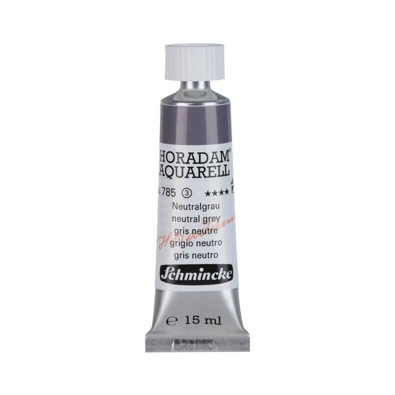 Schmincke Horadam Aquarellfarbe in Tube 15 ml – Onetz – 785 Neutralgrau
