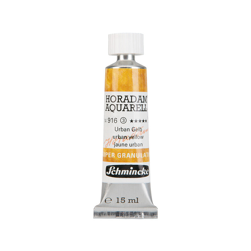 Schmincke Horadam Aquarellfarbe in Tube 15 ml – Onetz – 916 Urban Gelb