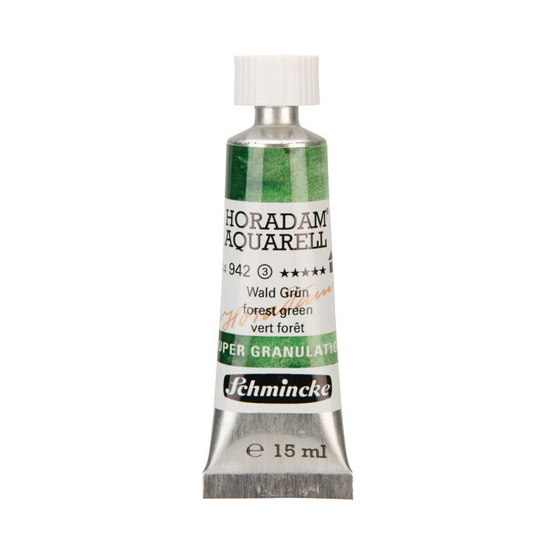 Schmincke Horadam Aquarellfarbe in Tube 15 ml – Onetz – 942 Waldgrün