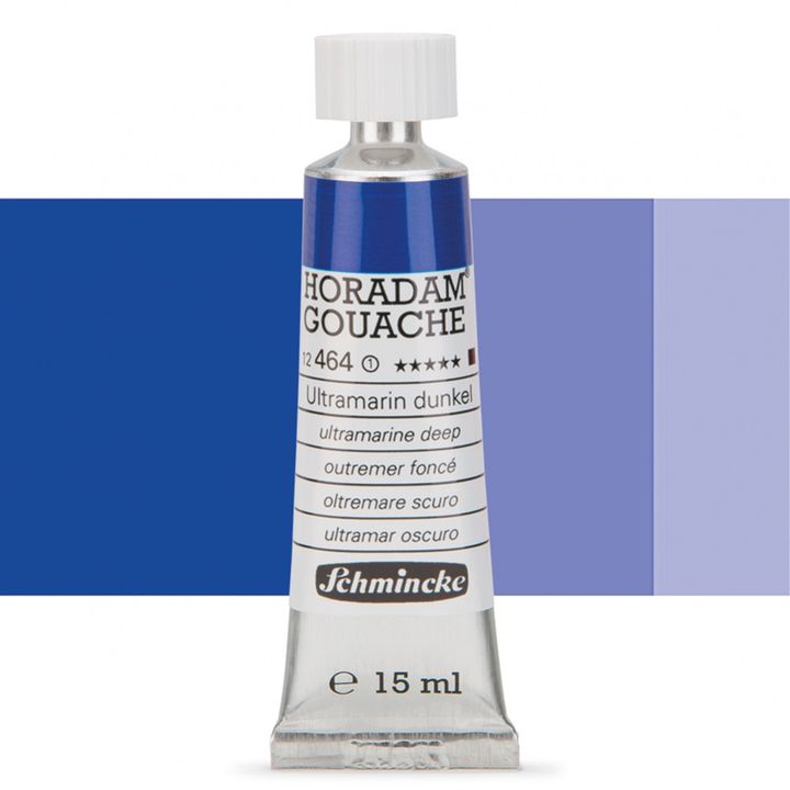 Schmincke Horadam Gouache 15ml – 464 sattes Ultramarin