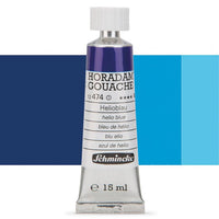 Schmincke Horadam Gouache 15ml – 474 Helio Blau
