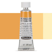 Schmincke Horadam Gouache 15ml – 640 Titangoldocker