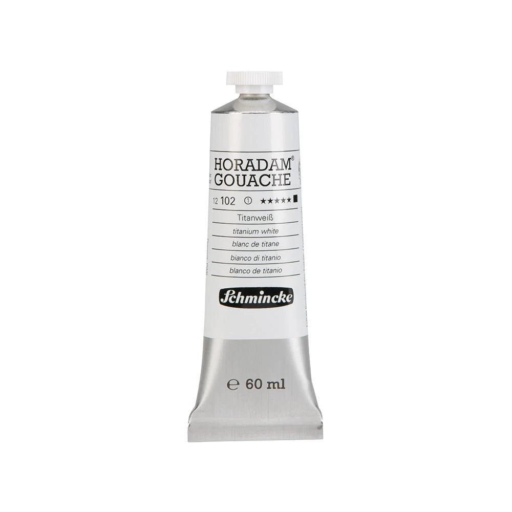 Schmincke HORADAM Gouachefeinst Titanweiß 60 ml