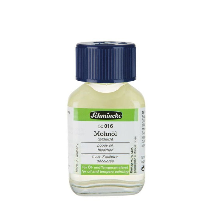 Schmincke Mohnöl für Öl- und Temperafarben | verschiedene Größen | 60 ml