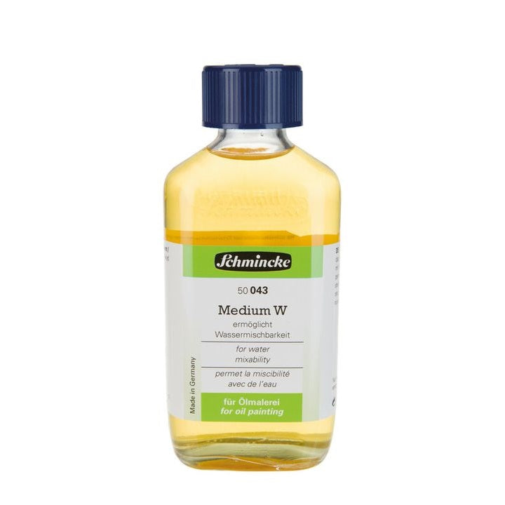 Schmincke Medium W zum Mischen von Ölfarben mit Wasser | verschiedene Größen | 200 ml