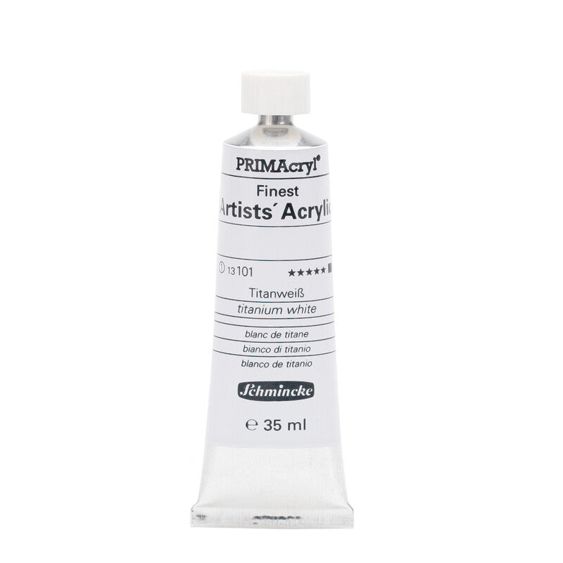 Schmincke PRIMAcryl Professional Acrylfarben 35 ml – 101 Titanweiß