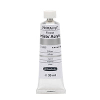 Schmincke PRIMAcryl Professional Acrylfarben 35 ml – 895 Silber