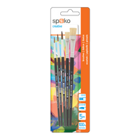 Schulpinsel-Set Spoko S0339, 5-tlg.