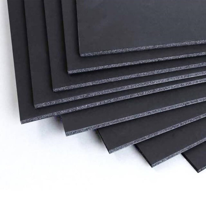 Schwarze Kapa-Platte Airplac 5 mm für Kunst und Präsentationen | ARTMIE