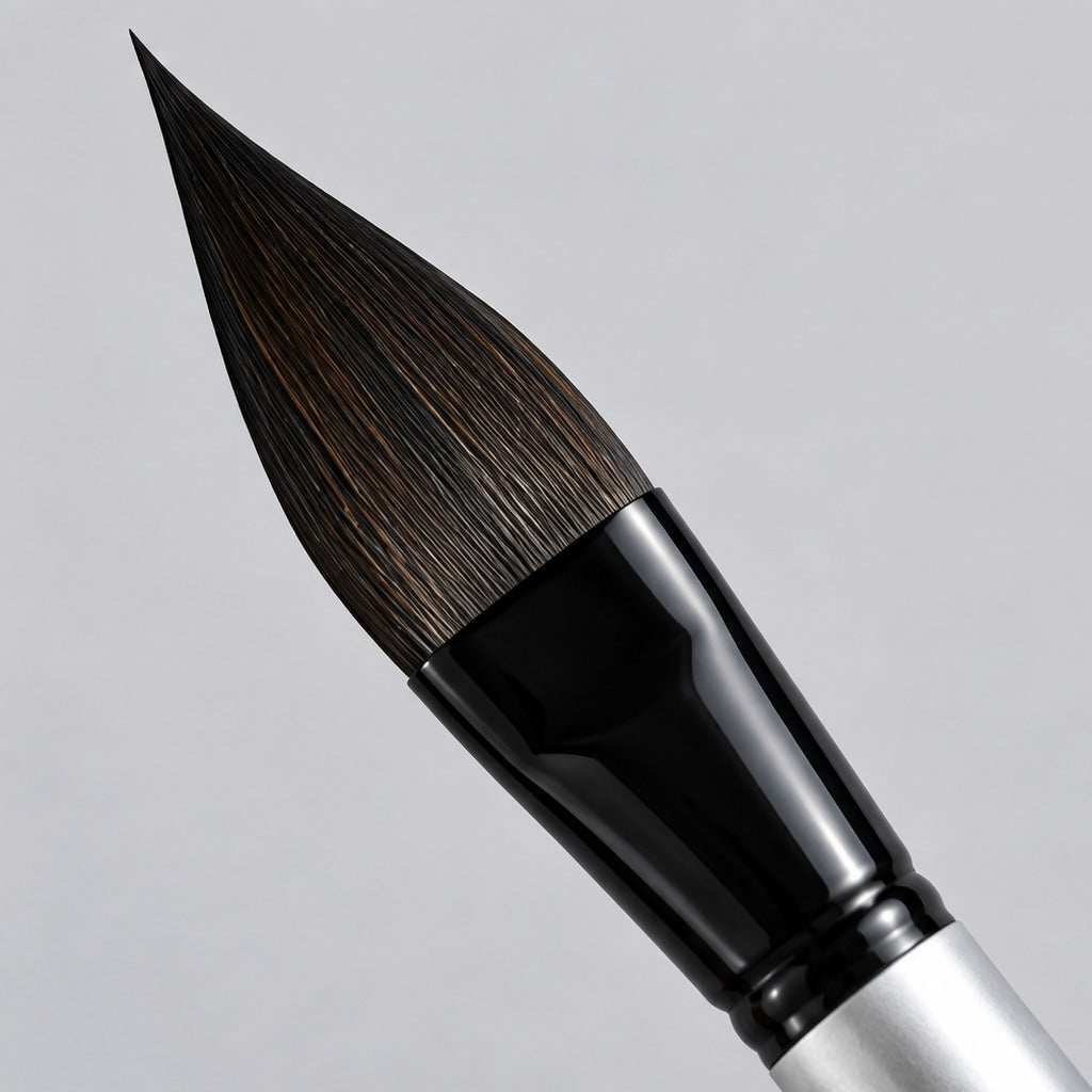 Schwertpinsel für Aquarell, Größen 8 – 20 – 4er-Set
