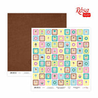 Scrapbooking-Papier 30,48 x 30,48 cm Cake Delicious – No. 4