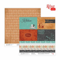 Scrapbooking-Papier 30,48 x 30,48 cm Recipe Book | verschiedene Motive — Bild 6