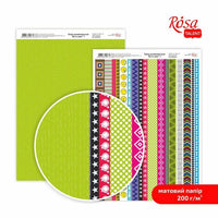 Scrapbooking-Papier Be in Color A4 – No. 7