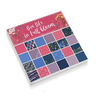 Scrapbooking-Papierblock mit Blumen-Motiven für Bastelprojekte | ARTMIE