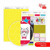 Scrapbooking-Papier Color Style A4 – No. 8