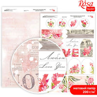 Scrapbooking-Papier Love Mood A4 | verschiedene Motive — Bild 7
