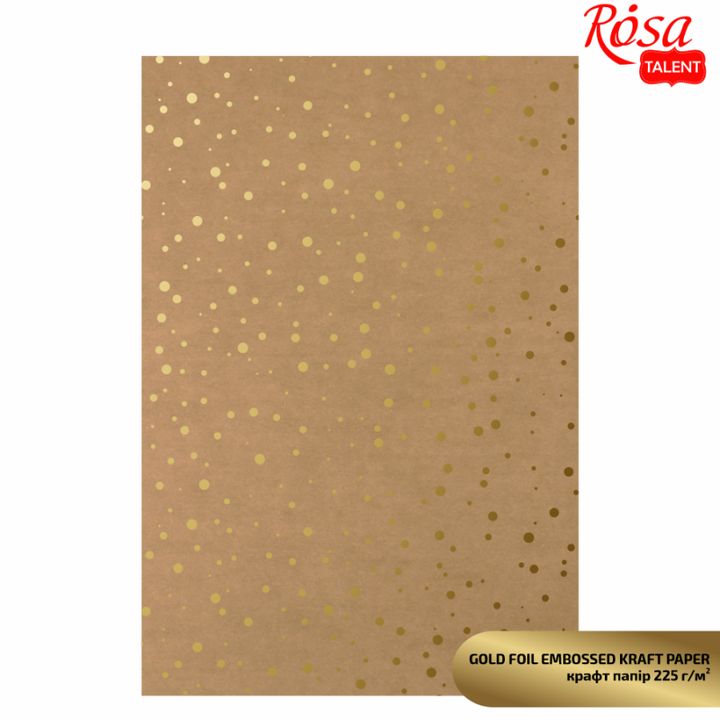Hochwertiges Scrapbooking-Papier mit Metallic-Details im A4-Format | ARTMIE