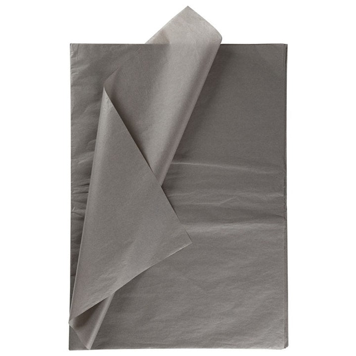 Seidenpapier 50 x 70 cm - 25 Blatt – Grau