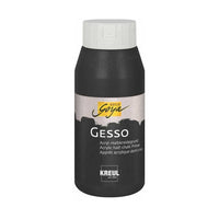 Solo Goya Gesso Grundierung schwarz - KREUL | verschiedene Größen | 750 ml