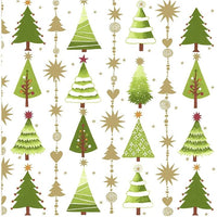 Weihnachtliche Decoupage-Servietten mit Tannenbaum-Motiv | ARTMIE