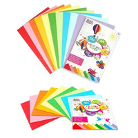 Set aus 50 farbigen Papieren für Bastelprojekte | ARTMIE