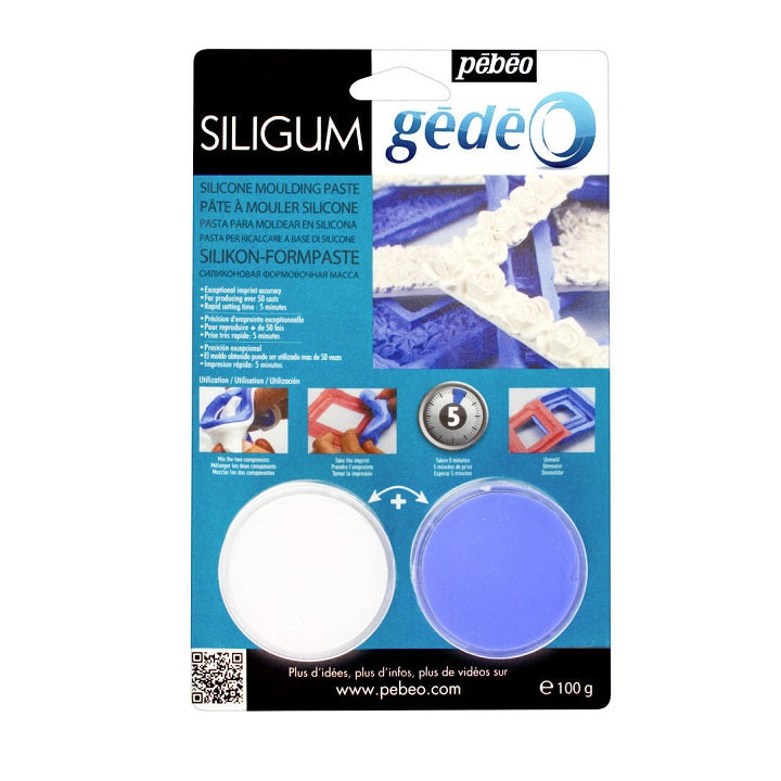 Pebeo Silikon-Modellierpaste zur Formenherstellung | verschiedene Grammaturen | 100 g