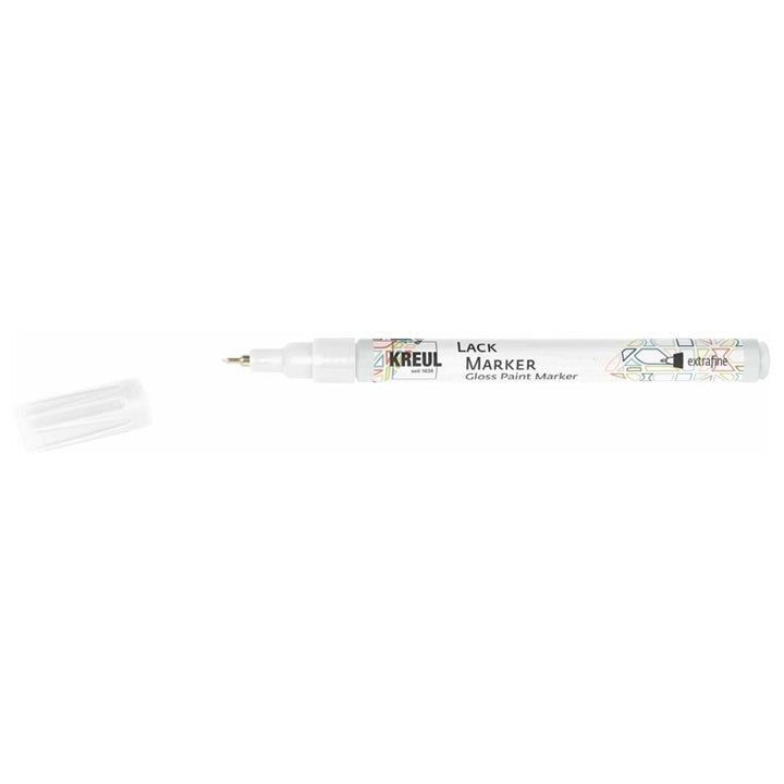 Kreul Glanzlack Marker Extrafine – Weiß