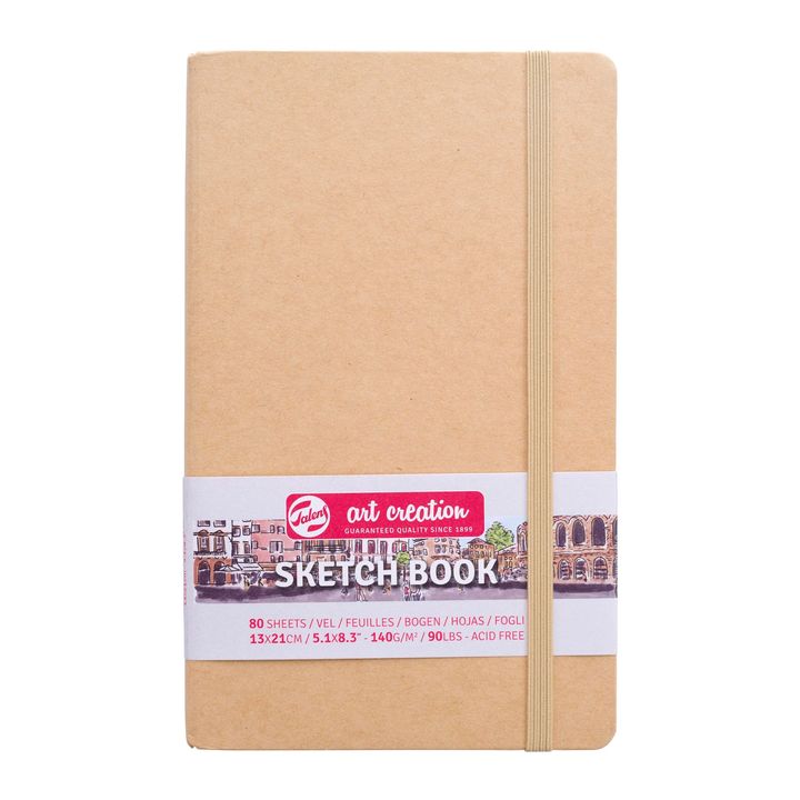 Art Creation Skizzenbuch 13 x 21 cm | verschiedene Farben | Kraft