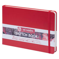 Art Creation Skizzenbuch 21 x 14,8 cm | verschiedene Farben | rot