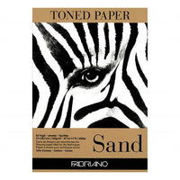 FABRIANO Skizzenblock TONED SAND – sandfarbenes Papier | verschiedene Formate | A4