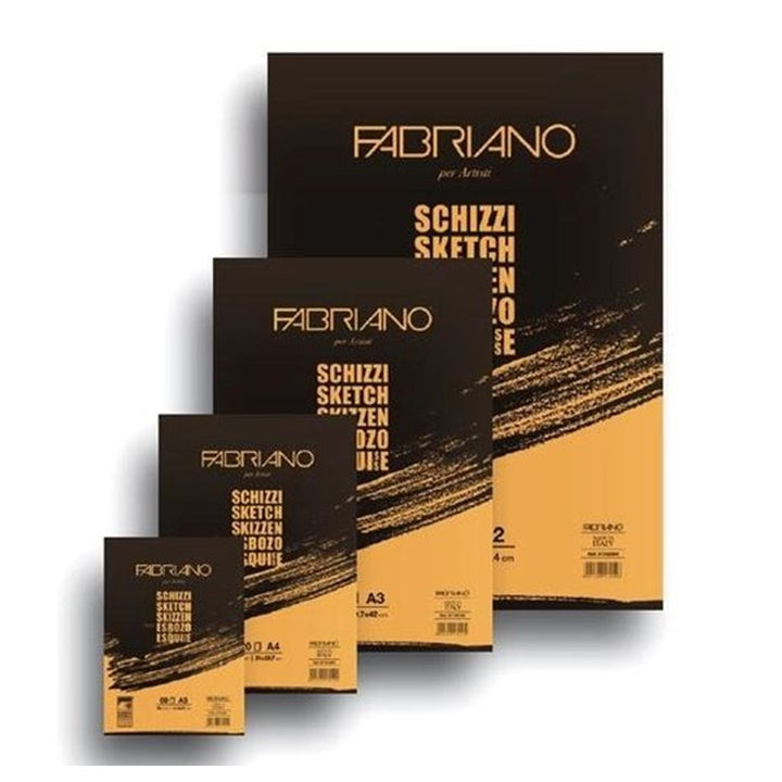 FABRIANO SKETCH Skizzenblock – geleimt | verschiedene Formate