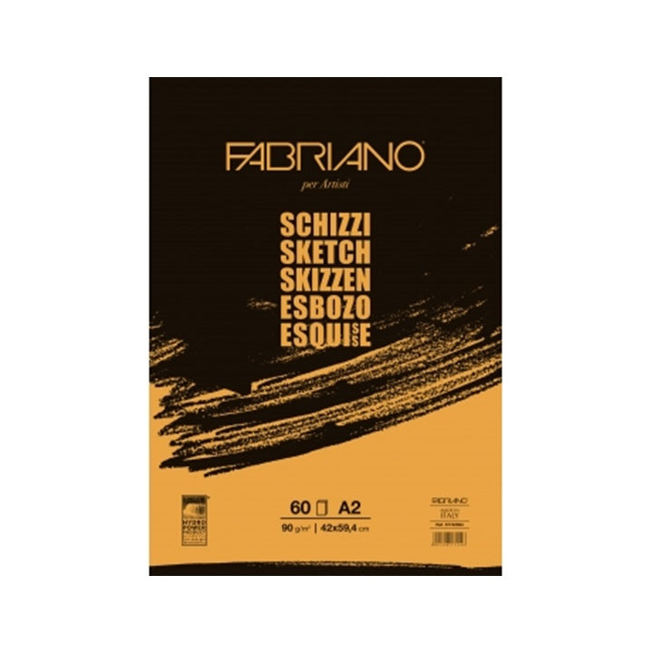 FABRIANO SKETCH Skizzenblock – geleimt | verschiedene Formate | A2