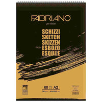 FABRIANO SKETCH Skizzenblock mit Spiralbindung | verschiedene Größen | A2