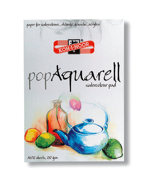Aquarellblock POP AQUARELL KOH-I-NOOR A4/A3 | verschiedene Formate