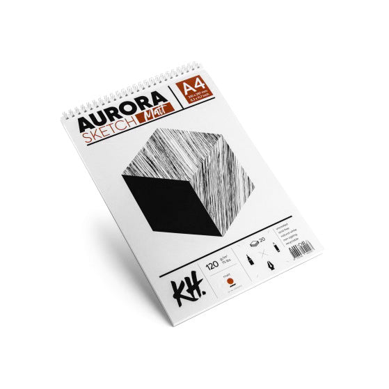 Skizzenblock AURORA matt mit 120g Papier für Künstler | ARTMIE
